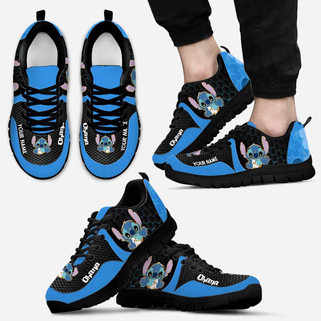 Personalized Ohana Sneakers Custom Name Gift for Family Sneakers GradoCreations