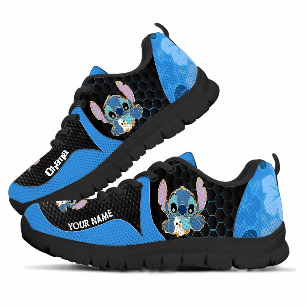 Personalized Ohana Sneakers Custom Name Gift for Family Sneakers GradoCreations