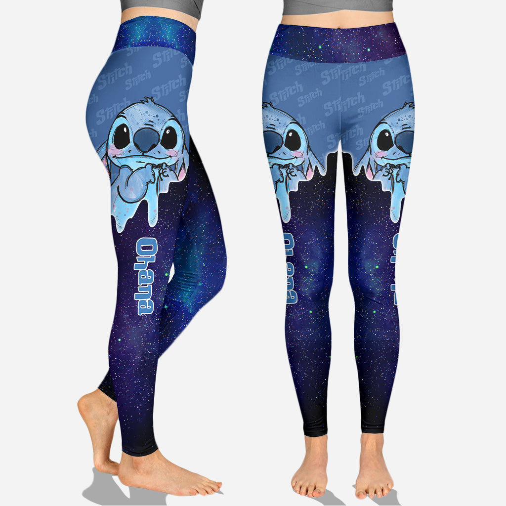 Personalized Ohana Hoodie and Leggings Set Custom Gift Hoodie & Leggings GradoCreations