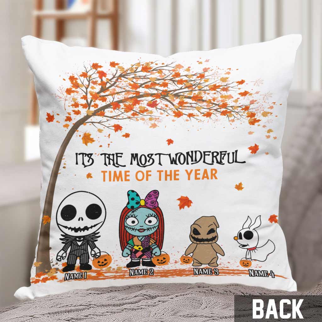 Personalized Halloween Nightmare Throw Pillow Decor Gift Throw Pillow GradoCreations