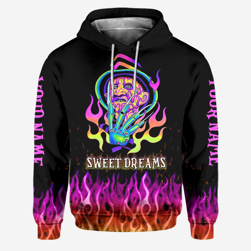 Custom Name Sweet Dreams Hoodie and Leggings Set for Women Hoodie & Leggings GradoCreations