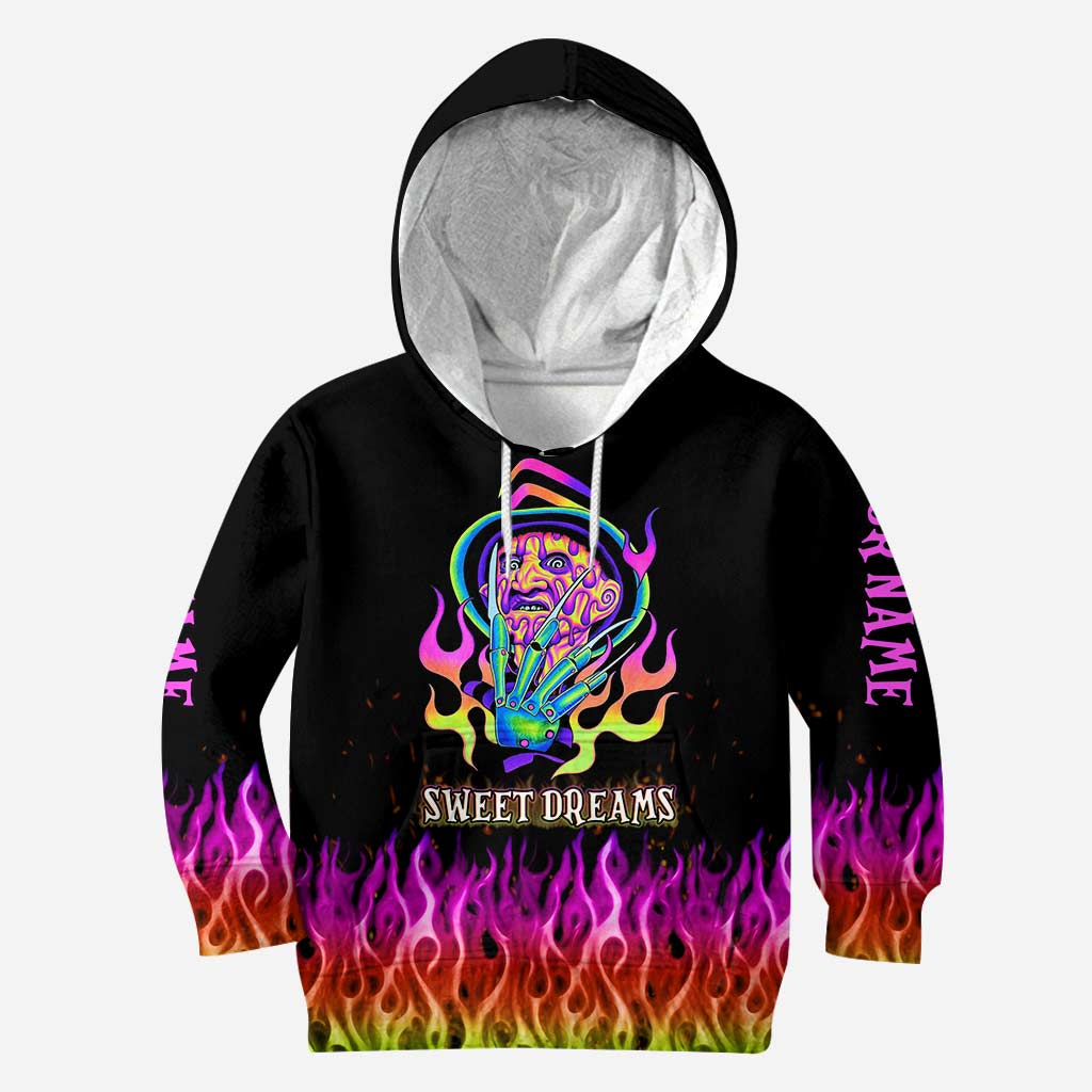 Custom Name Sweet Dreams Hoodie and Leggings Set for Women Hoodie & Leggings GradoCreations