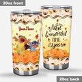 Personalized Fall Tumbler Custom Name Ohana Gift for Mom Tumbler GradoCreations