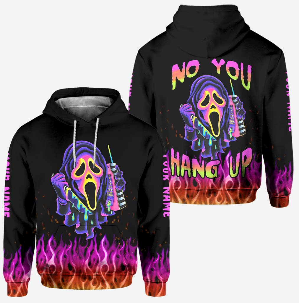 Personalized No You Hang Up Hoodie & Leggings Set for Couples Hoodie & Leggings GradoCreations