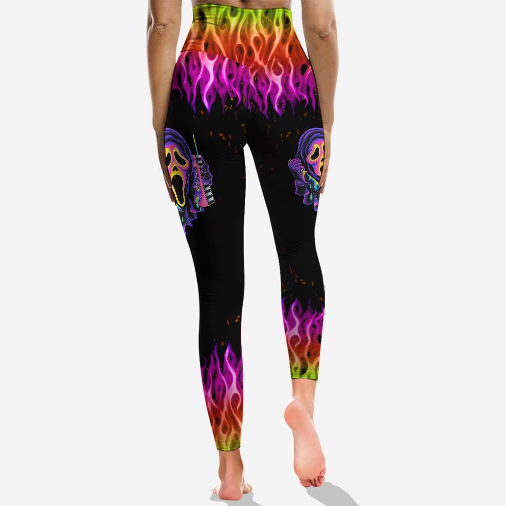 Personalized No You Hang Up Hoodie & Leggings Set for Couples Hoodie & Leggings GradoCreations
