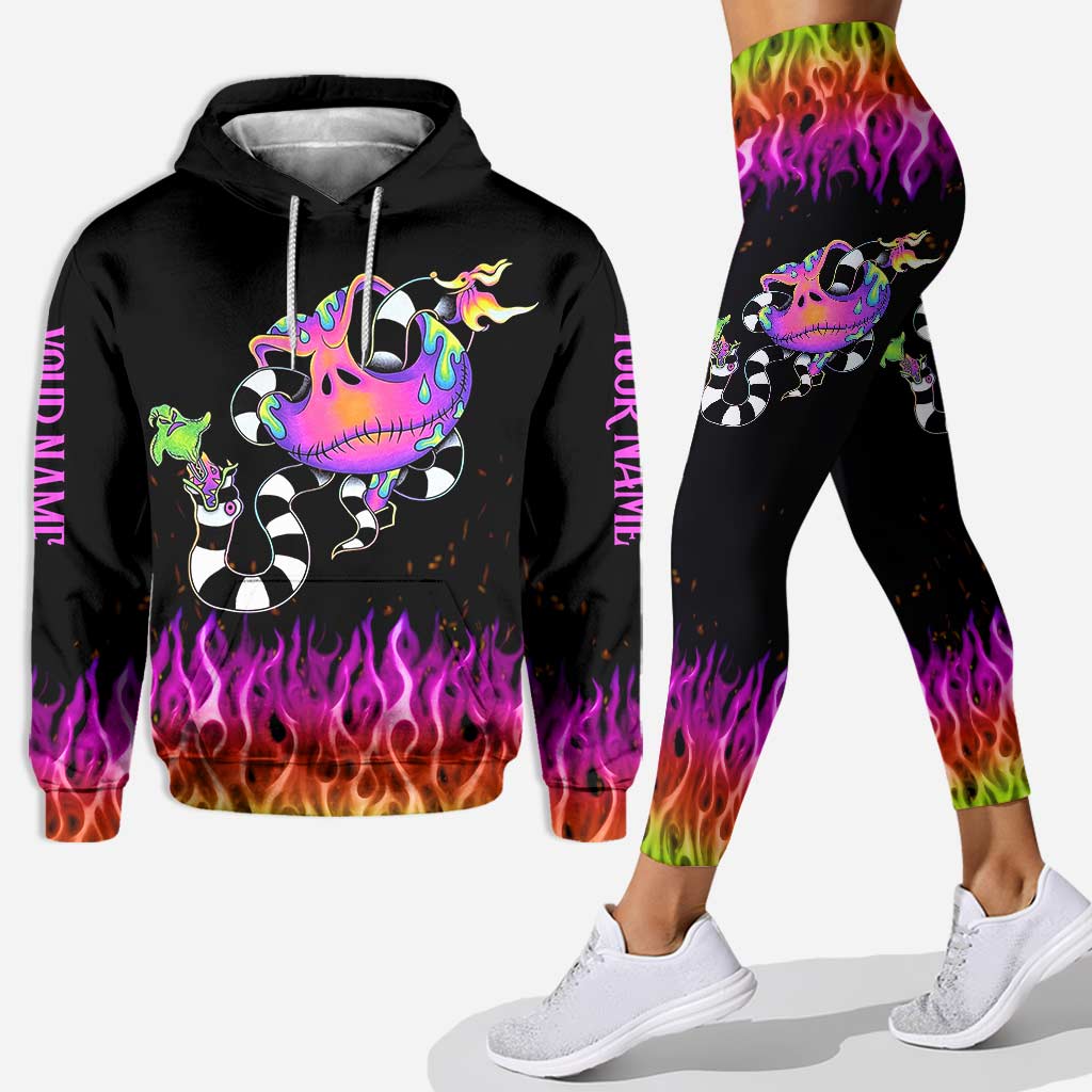 Personalized Nightmare Hoodie and Leggings Set Custom Name Gift Hoodie & Leggings GradoCreations