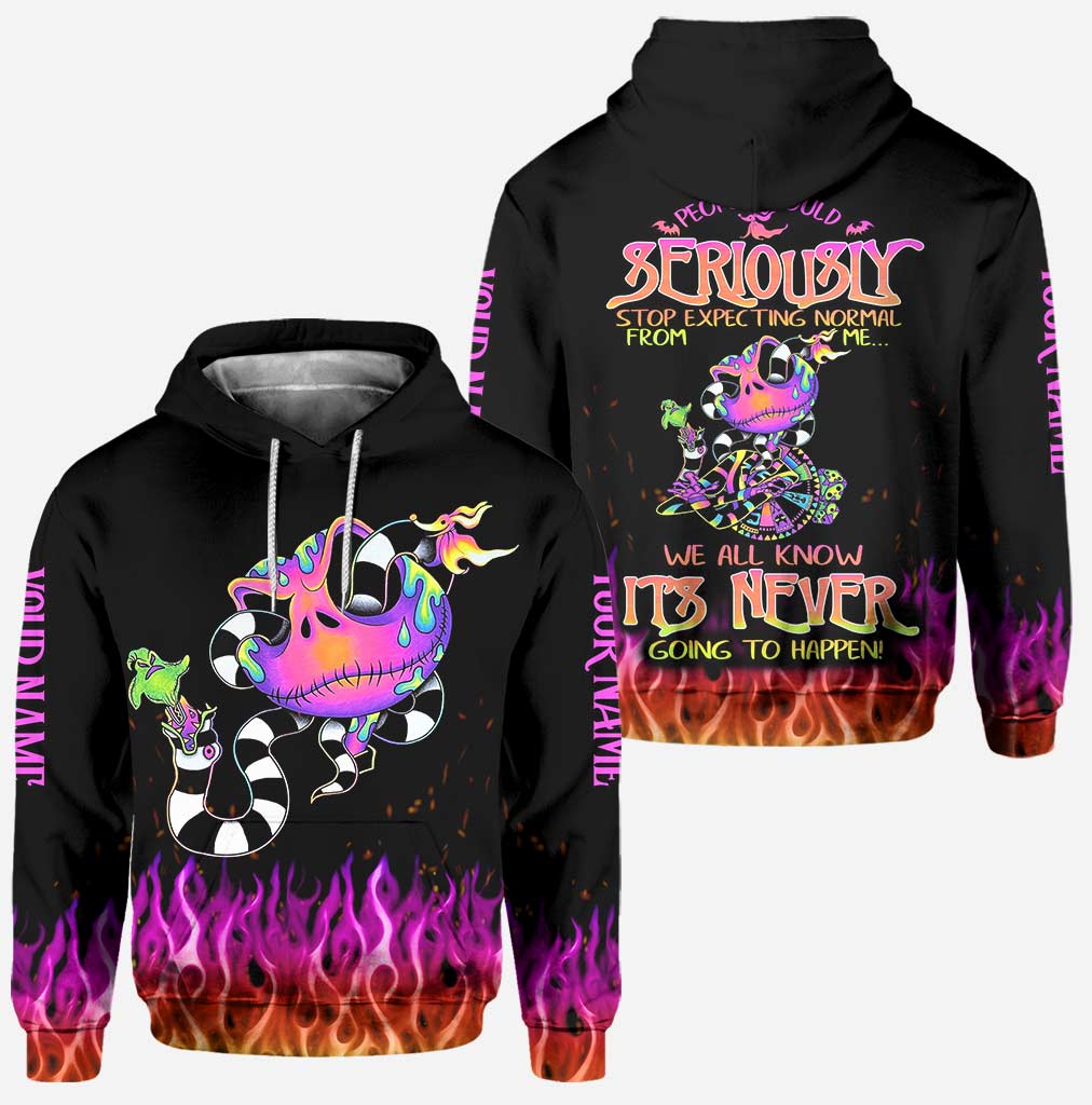 Personalized Nightmare Hoodie and Leggings Set Custom Name Gift Hoodie & Leggings GradoCreations
