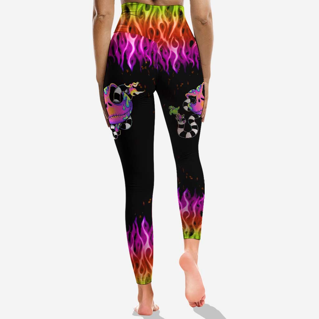Personalized Nightmare Hoodie and Leggings Set Custom Name Gift Hoodie & Leggings GradoCreations