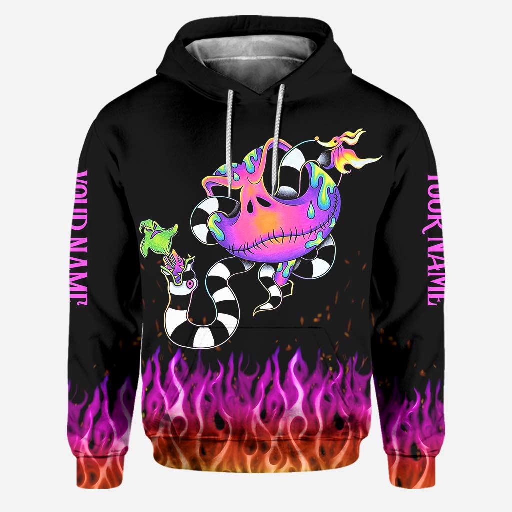 Personalized Nightmare Hoodie and Leggings Set Custom Name Gift Hoodie & Leggings GradoCreations