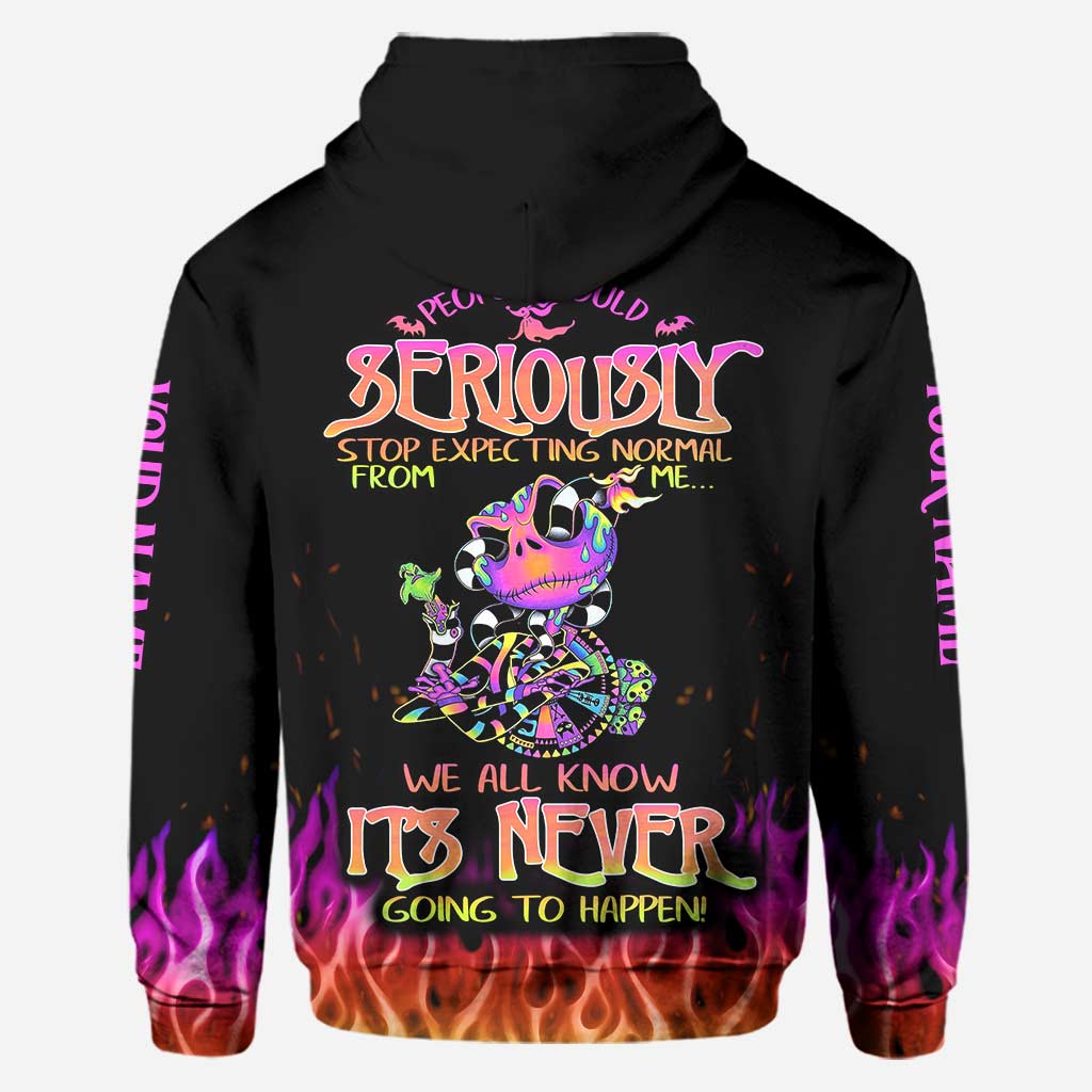 Personalized Nightmare Hoodie and Leggings Set Custom Name Gift Hoodie & Leggings GradoCreations