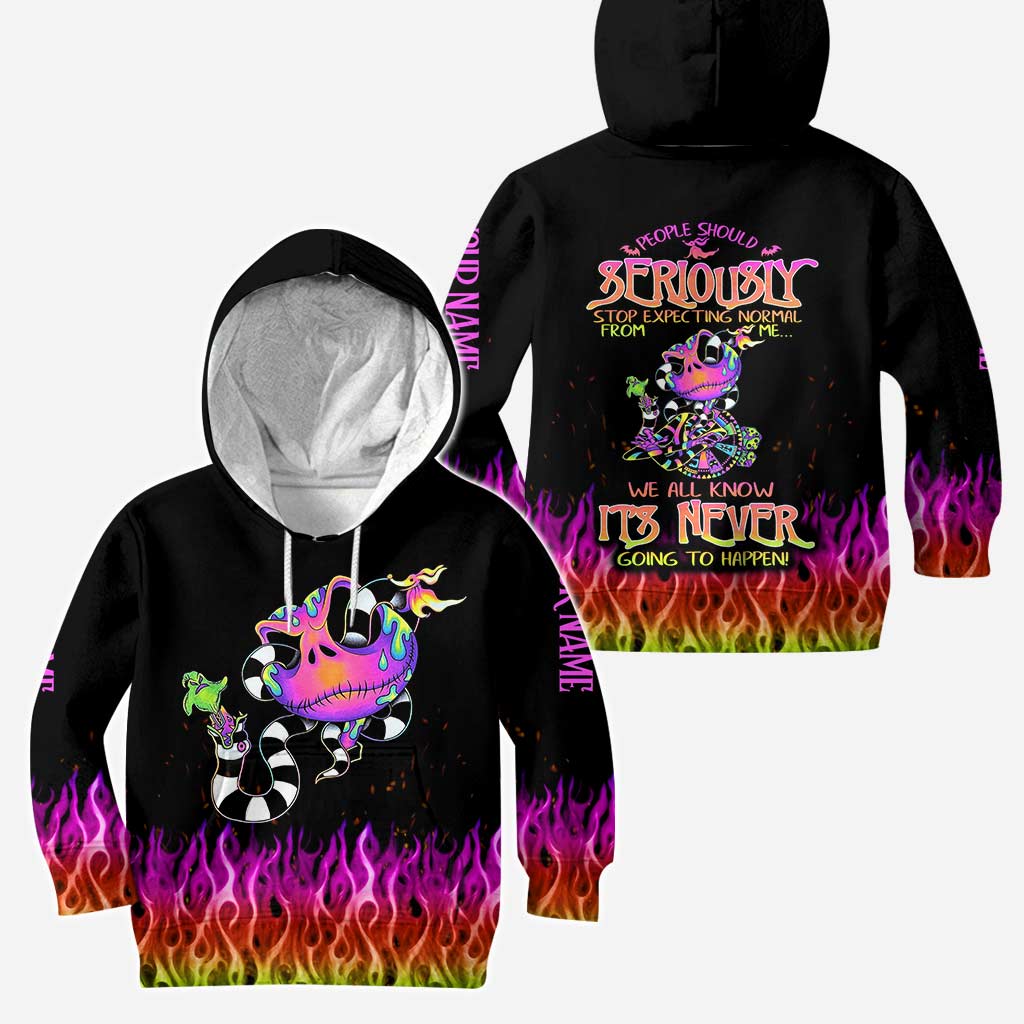 Personalized Nightmare Hoodie and Leggings Set Custom Name Gift Hoodie & Leggings GradoCreations