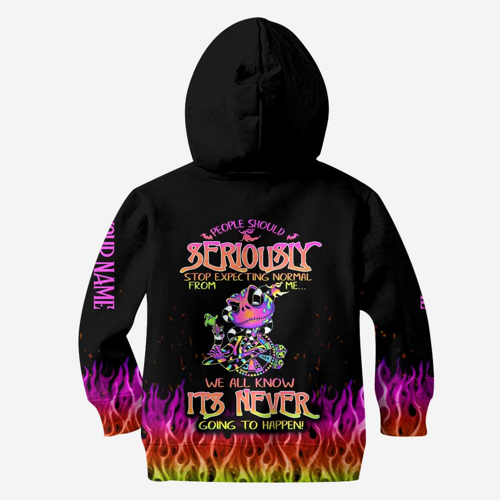 Personalized Nightmare Hoodie and Leggings Set Custom Name Gift Hoodie & Leggings GradoCreations