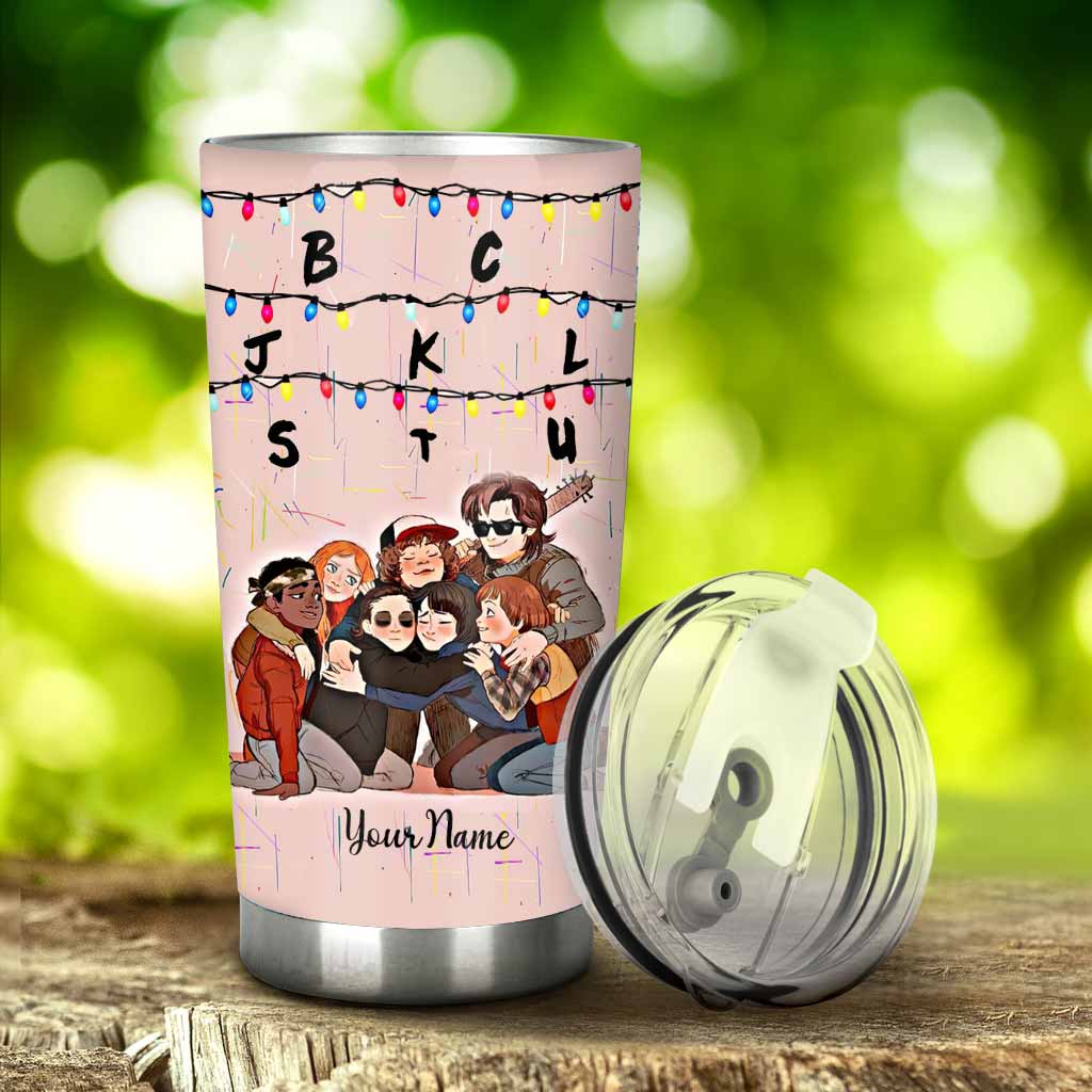 Personalized Stranger Things Tumbler Custom Name Gift for Fans Tumbler GradoCreations