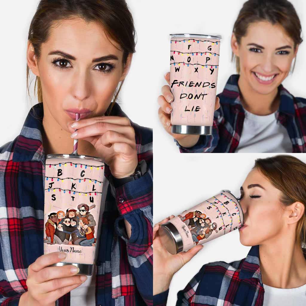 Personalized Stranger Things Tumbler Custom Name Gift for Fans Tumbler GradoCreations