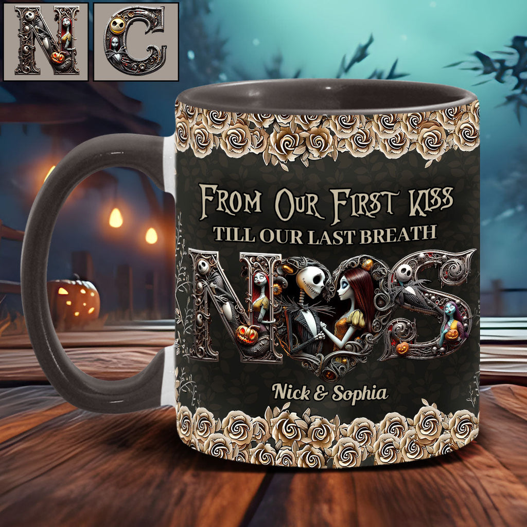 Personalized Nightmare Mug Custom Couple Gift for Halloween Accent Mug GradoCreations