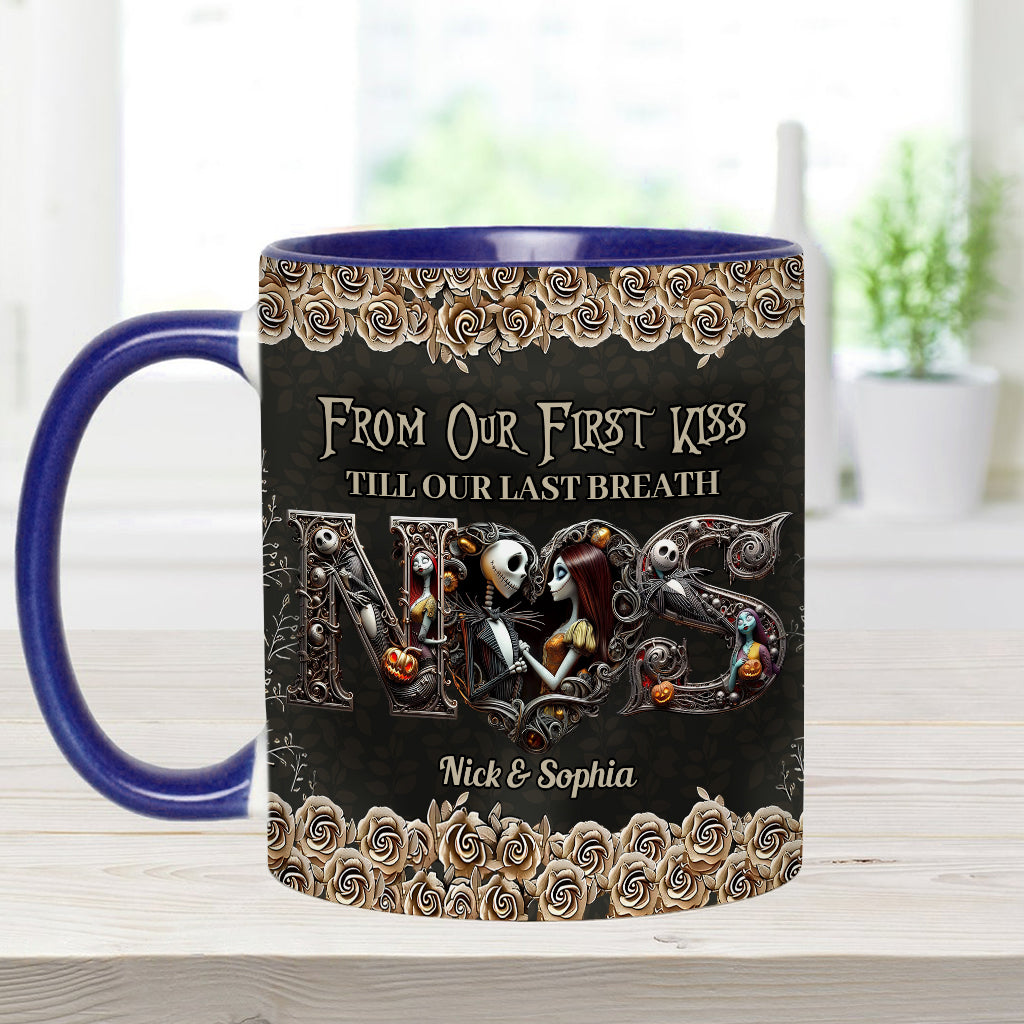 Personalized Nightmare Mug Custom Couple Gift for Halloween Accent Mug GradoCreations