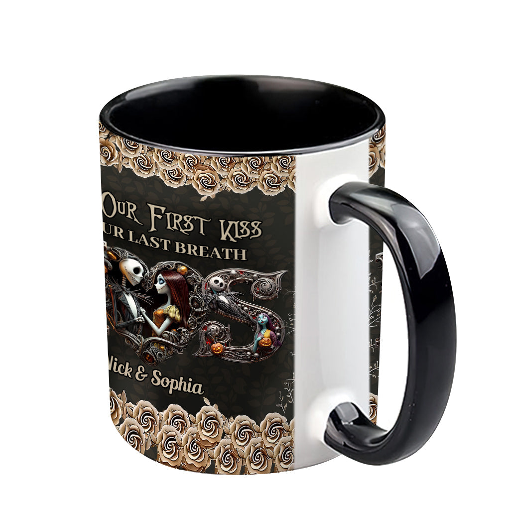 Personalized Nightmare Mug Custom Couple Gift for Halloween Accent Mug GradoCreations