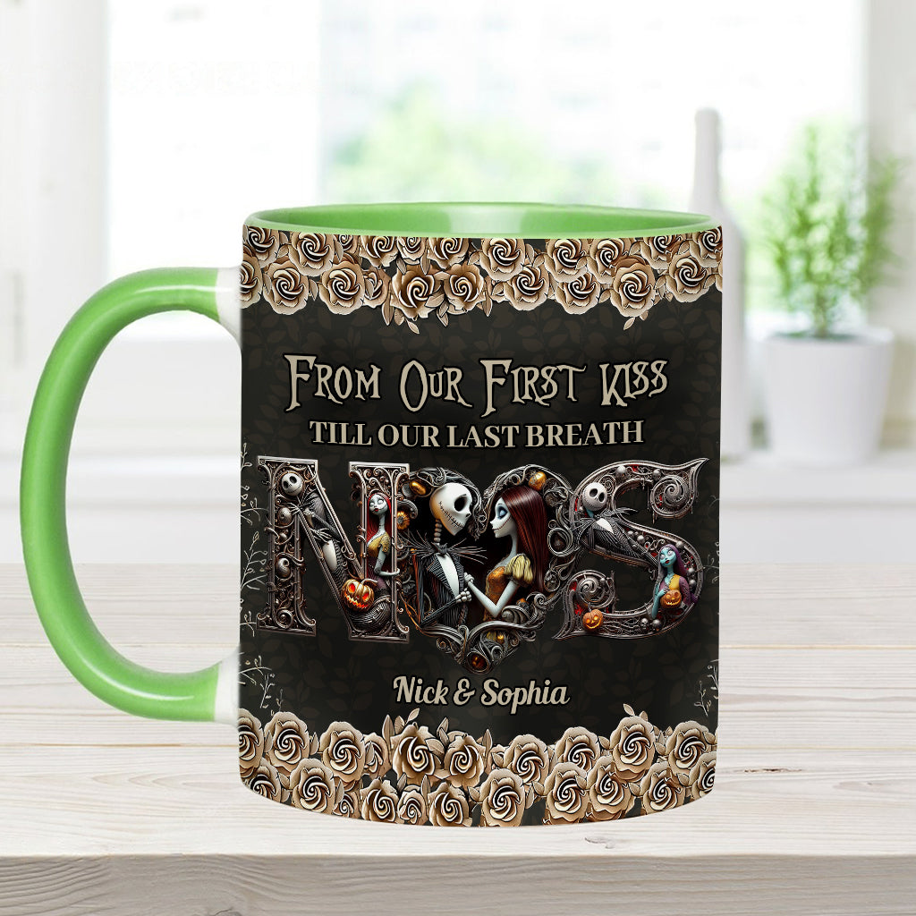 Personalized Nightmare Mug Custom Couple Gift for Halloween Accent Mug GradoCreations