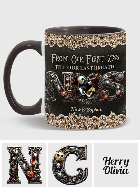 Personalized Nightmare Mug Custom Couple Gift for Halloween Accent Mug GradoCreations