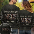 Personalized Halloween All Over Shirt for Couples Gift All Over Shirt GradoCreations
