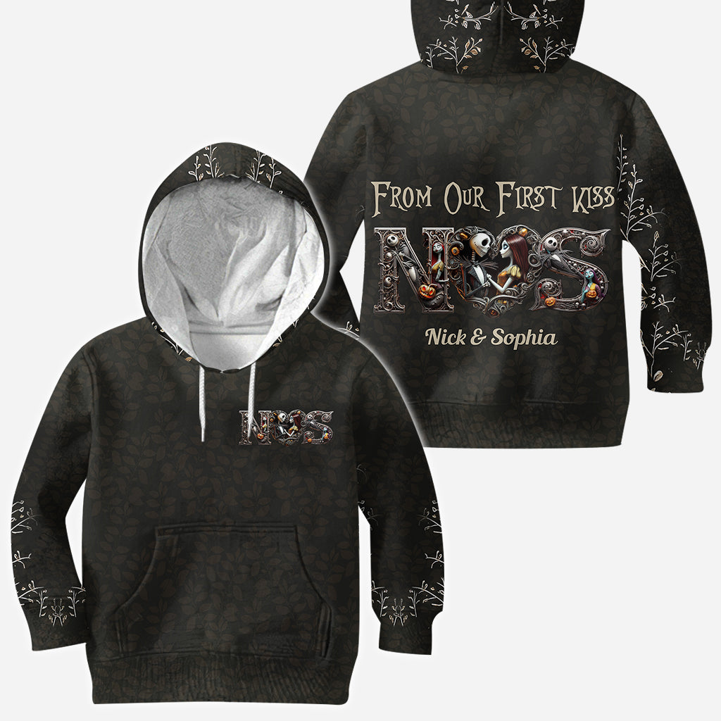 Personalized Halloween All Over Shirt for Couples Gift All Over Shirt GradoCreations