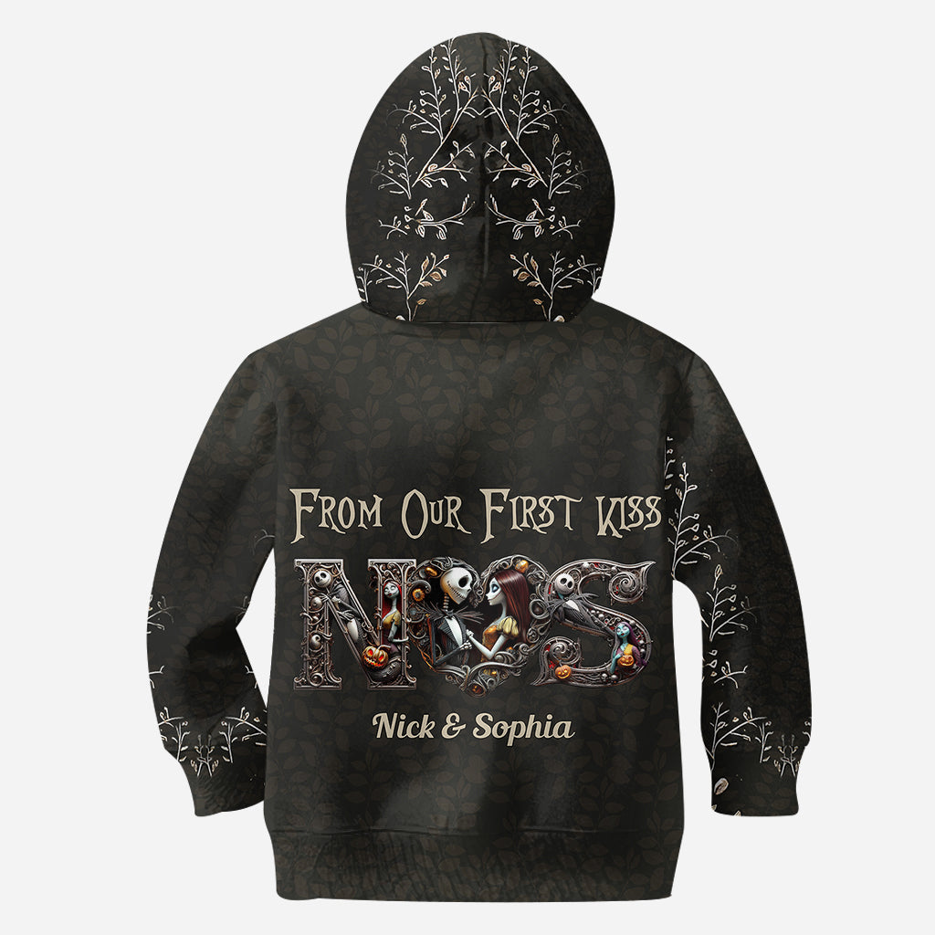 Personalized Halloween All Over Shirt for Couples Gift All Over Shirt GradoCreations