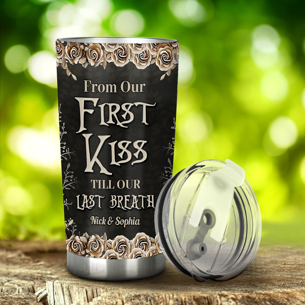 Personalized Nightmare Tumbler Custom Couple Name Gift Tumbler GradoCreations