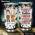 Personalized Halloween Tumbler Custom Bestie Forever Drinkware Tumbler GradoCreations