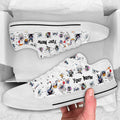 Personalized Halloween Low Top Shoes Custom Name Gift Low Top Shoes GradoCreations