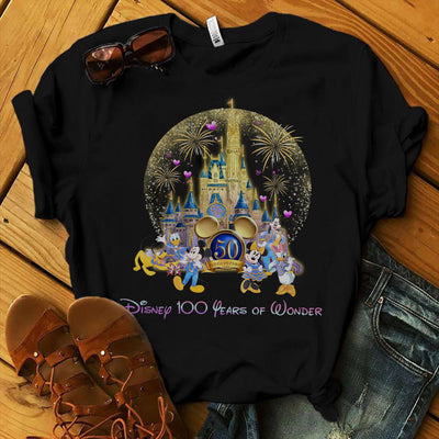 100 Years Anniversary Disney T-shirt & Hoodie Custom Gift T-shirt & Hoodie GradoCreations