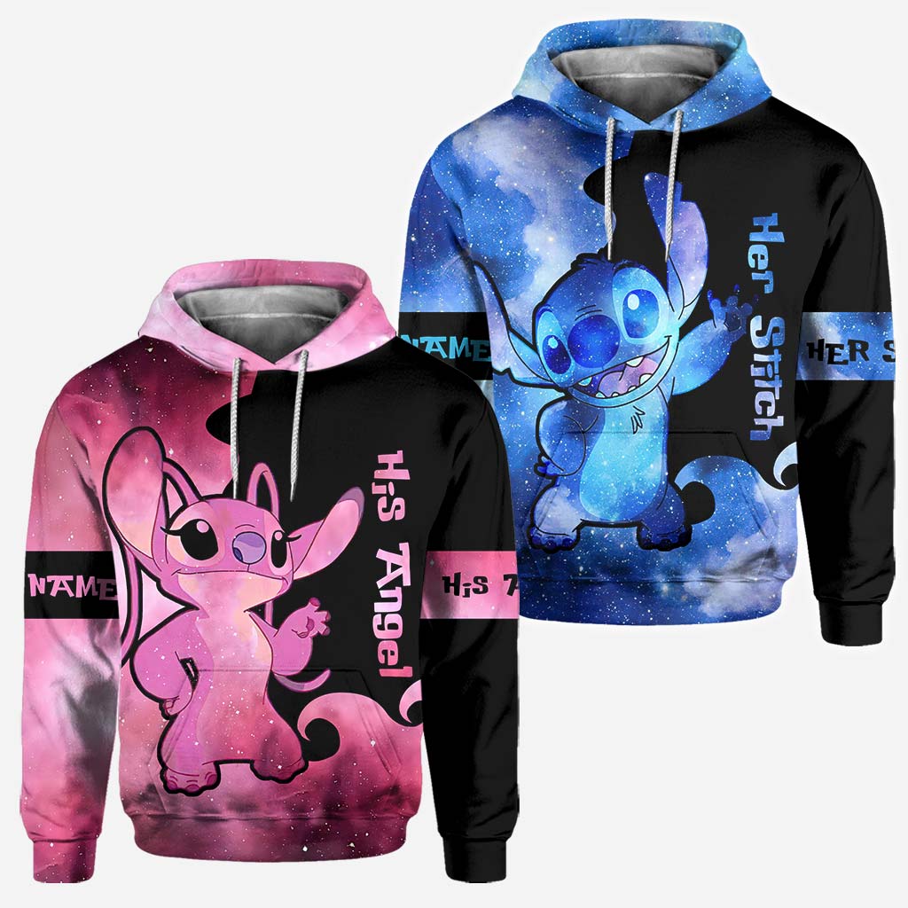 Personalized All Over T-shirt and Hoodie for Couples Gift All Over Shirt GradoCreations