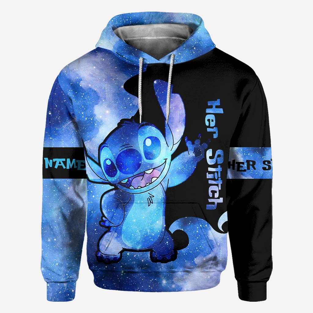 Personalized Couple Hoodie and T-shirt Set Custom Design Gift All Over Shirt GradoCreations