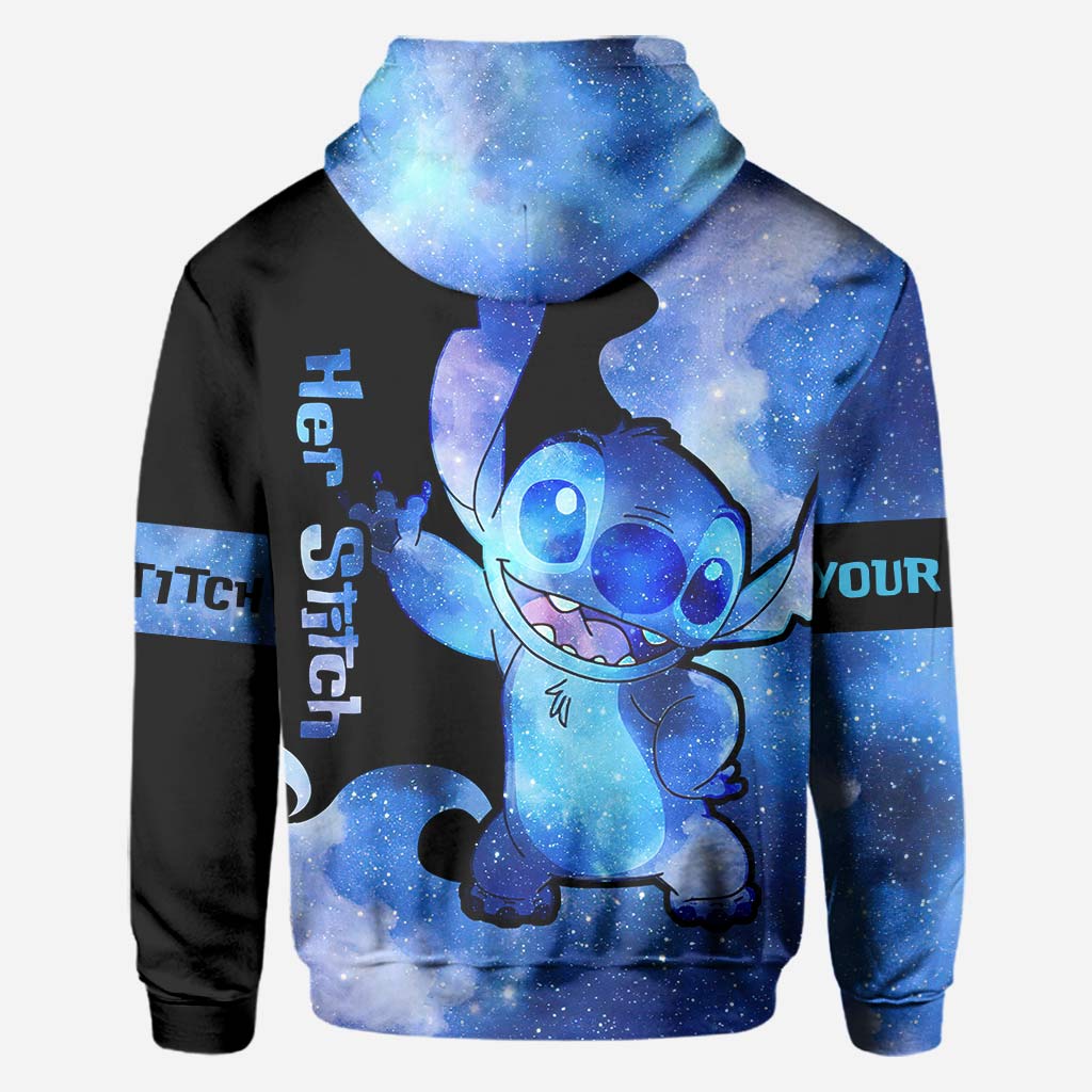 Personalized Couple Hoodie and T-shirt Set Custom Design Gift All Over Shirt GradoCreations