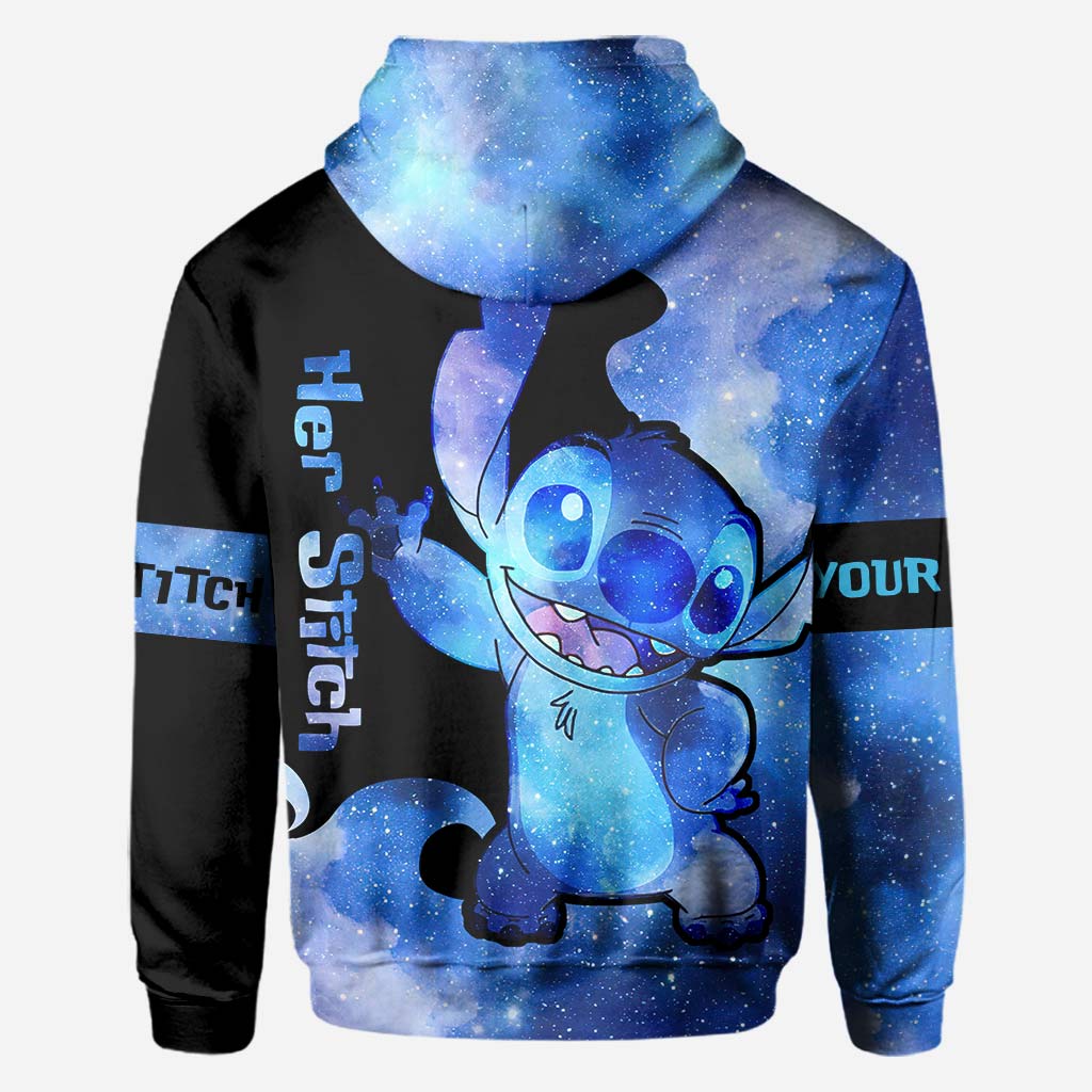 Personalized Couple Hoodie and T-shirt Set Custom Design Gift All Over Shirt GradoCreations