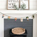 Personalized Christmas Garland 6 Pieces Custom Decor Gift Garland GradoCreations