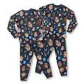 Personalized Christmas Pajamas Set with Custom Name for Couples Pajamas Set GradoCreations
