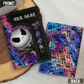 Personalized Nightmare Passport Holder Custom Name Gift Passport Holder GradoCreations