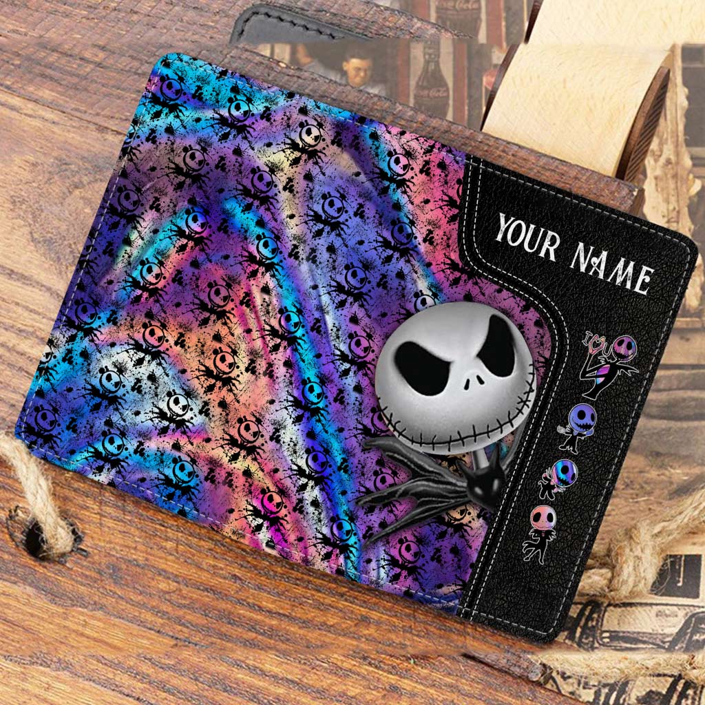 Personalized Nightmare Passport Holder Custom Name Gift Passport Holder GradoCreations