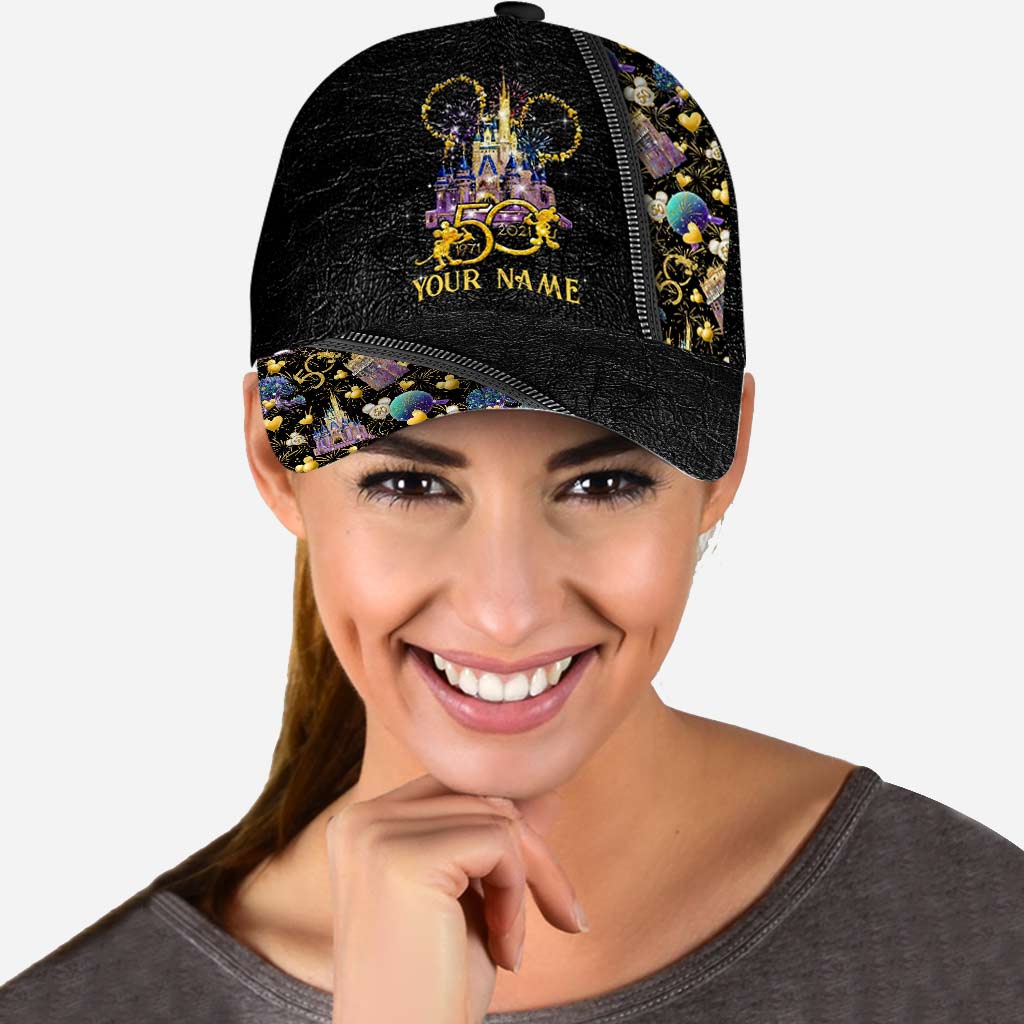 Personalized 50 Years of Magic Classic Cap Custom Name Gift Classic Cap GradoCreations