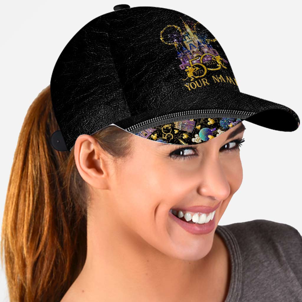 Personalized 50 Years of Magic Classic Cap Custom Name Gift Classic Cap GradoCreations