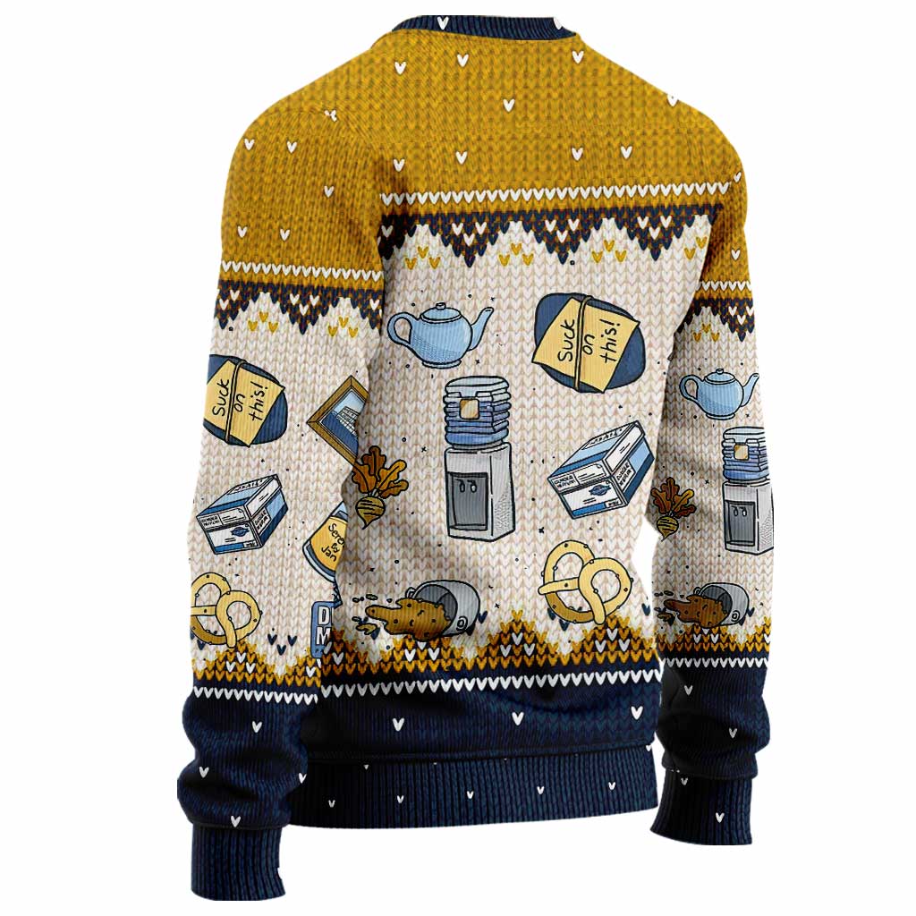 Personalized Christmas Sweater Unique Gift for Boss Custom Name Sweater GradoCreations