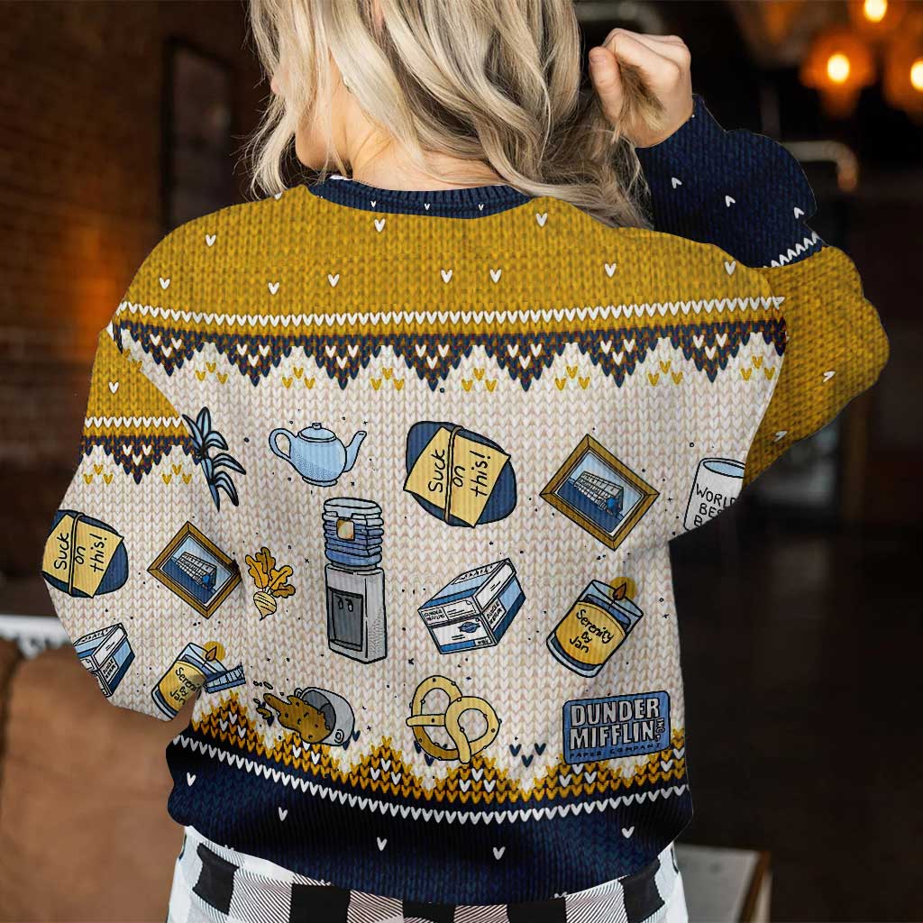Personalized Christmas Sweater Unique Gift for Boss Custom Name Sweater GradoCreations