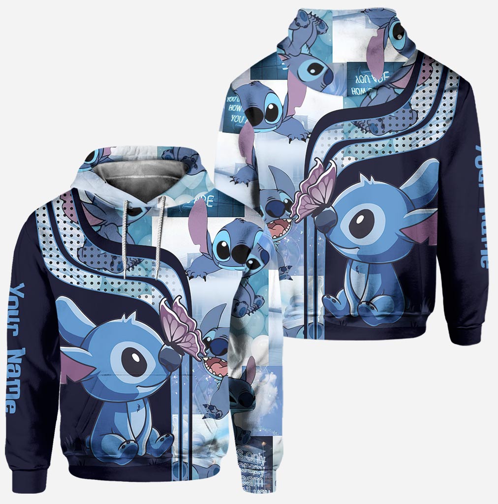 Personalized Ohana Hoodie and Leggings Set for Women - Custom Name Gift Hoodie & Leggings GradoCreations