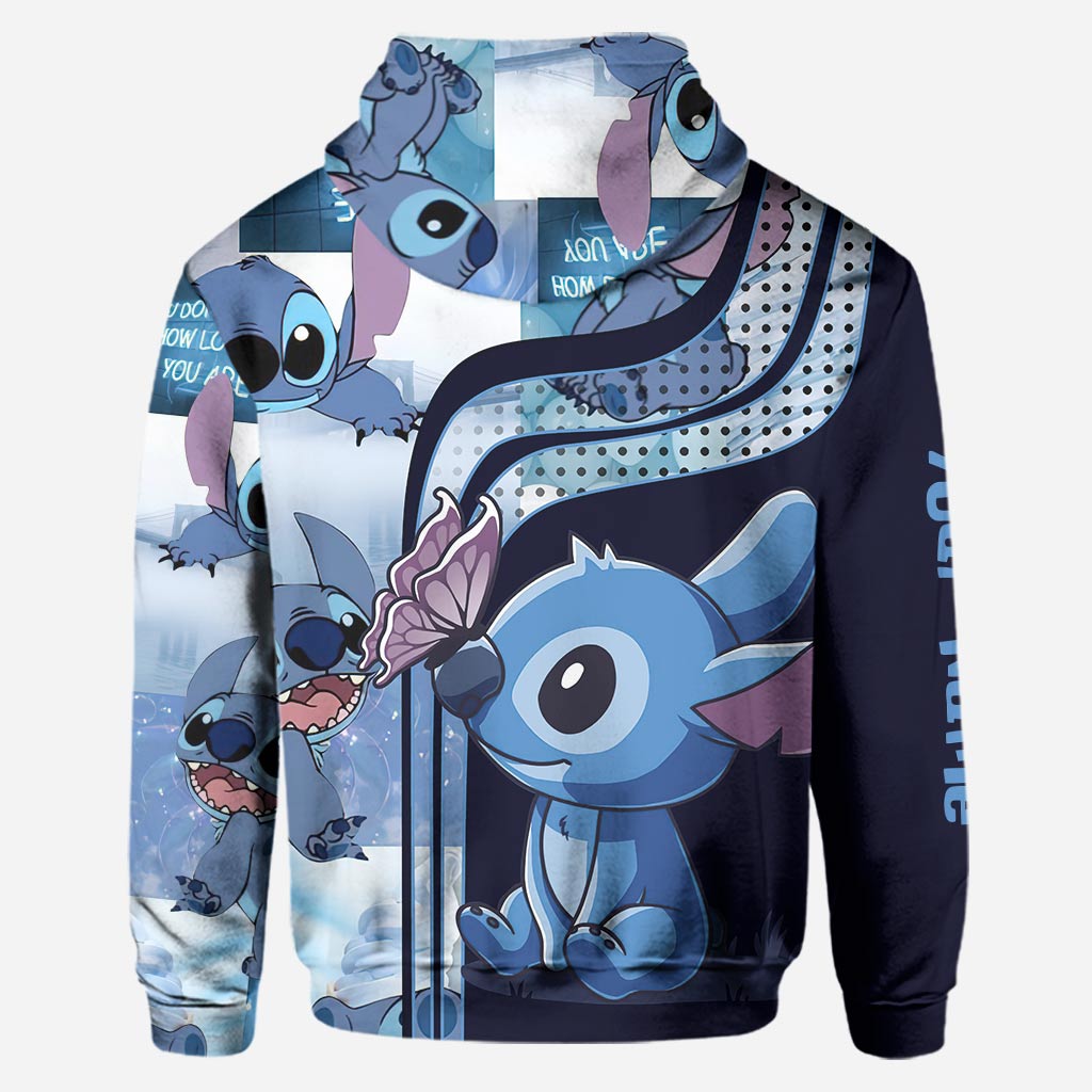 Personalized Ohana Hoodie and Leggings Set for Women - Custom Name Gift Hoodie & Leggings GradoCreations