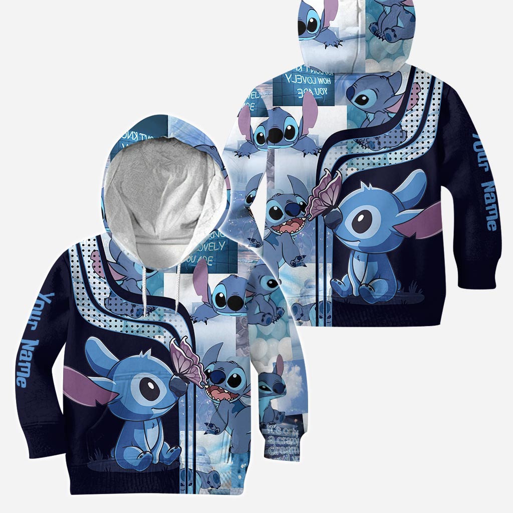 Personalized Ohana Hoodie and Leggings Set for Women - Custom Name Gift Hoodie & Leggings GradoCreations
