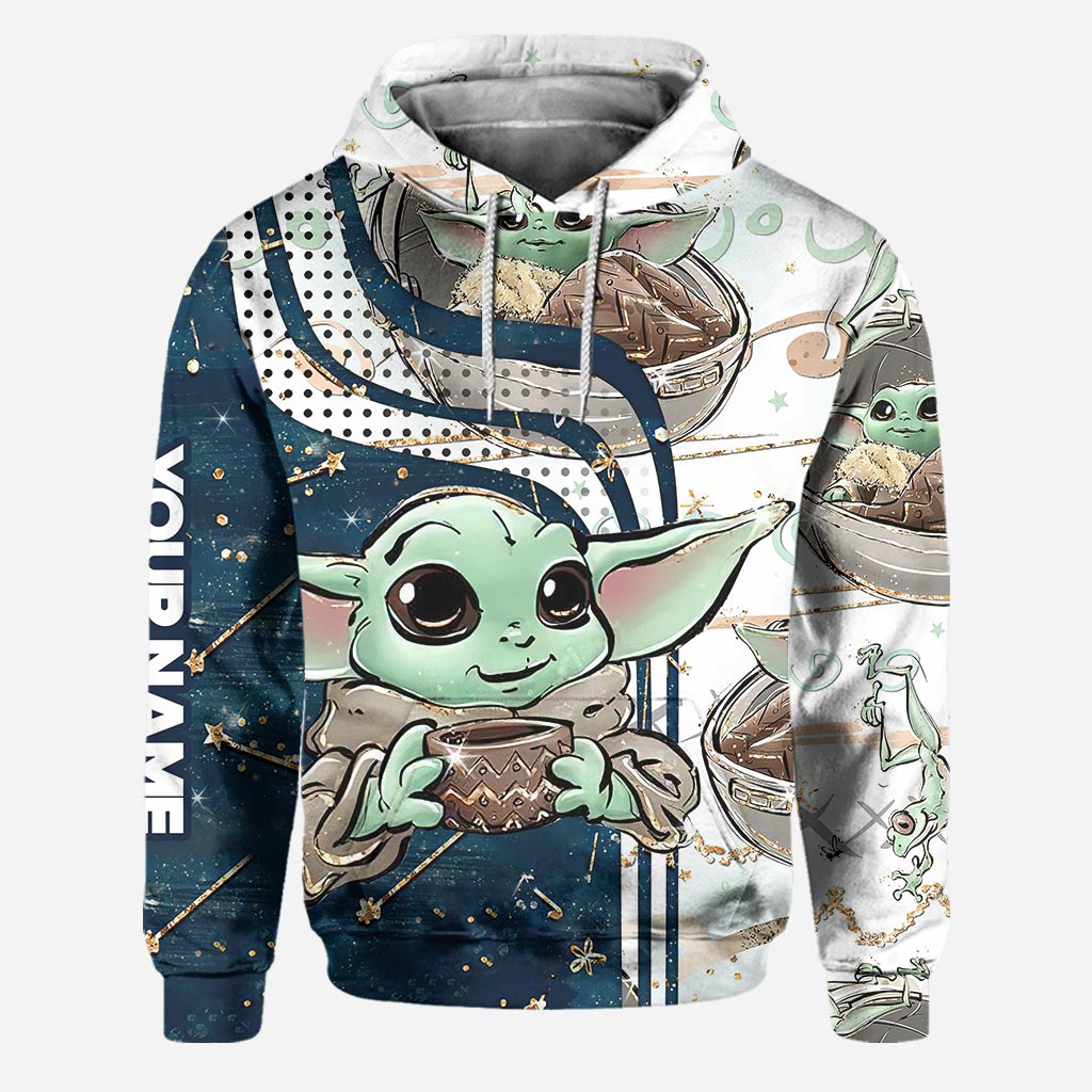 Personalized The Force Hoodie & Leggings Set Custom Name Gift for Kids Hoodie & Leggings GradoCreations