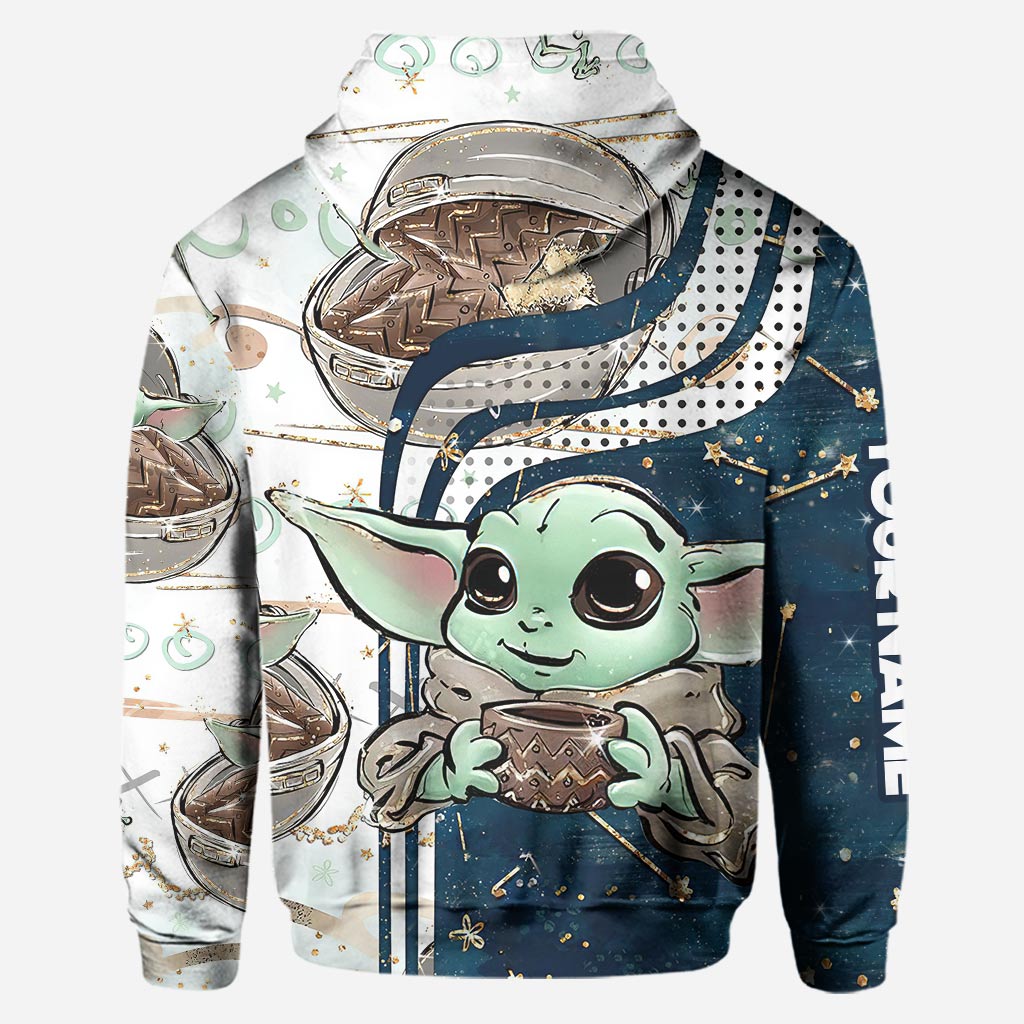 Personalized The Force Hoodie & Leggings Set Custom Name Gift for Kids Hoodie & Leggings GradoCreations