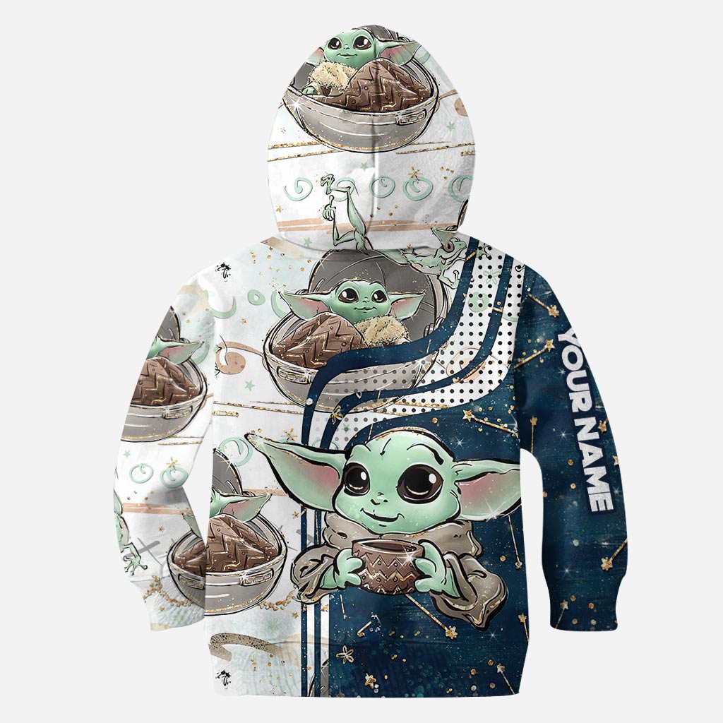 Personalized The Force Hoodie & Leggings Set Custom Name Gift for Kids Hoodie & Leggings GradoCreations