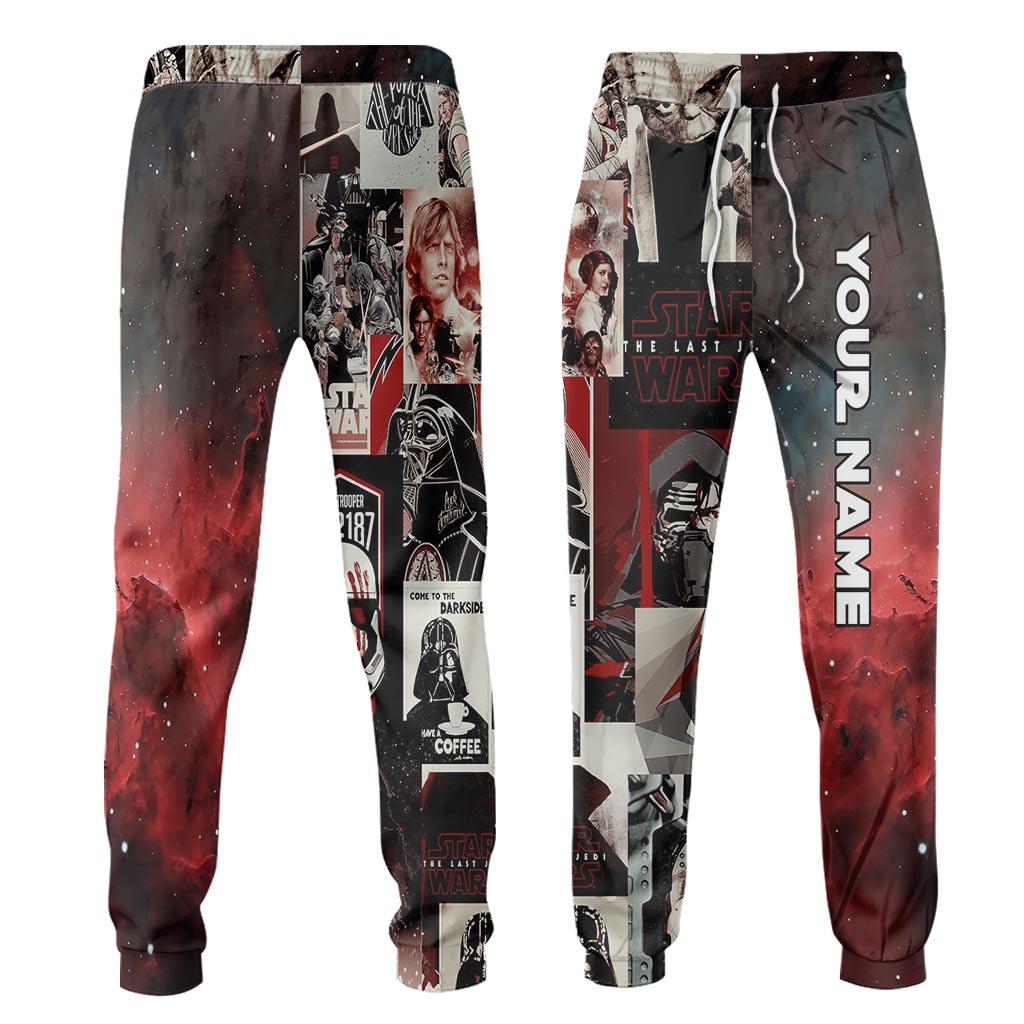 Personalized Dark Side Hoodie & Sweatpants Custom Name Gift Hoodie & Sweatpants GradoCreations