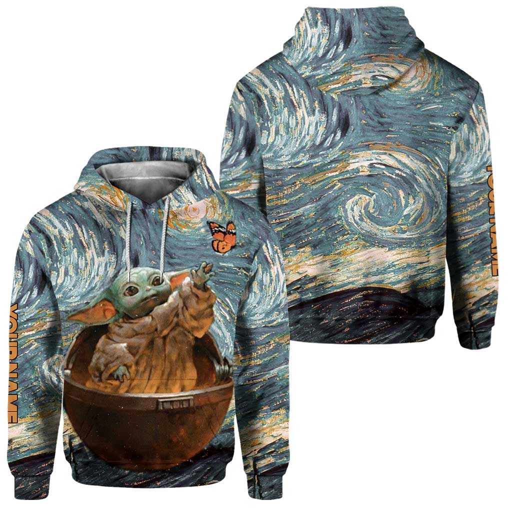 Personalized Starry Night The Force Hoodie & Sweatpants Set Hoodie & Sweatpants GradoCreations